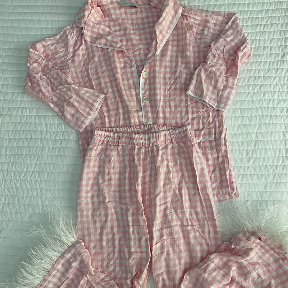 SLEEPER Party Pajama set with Feathers